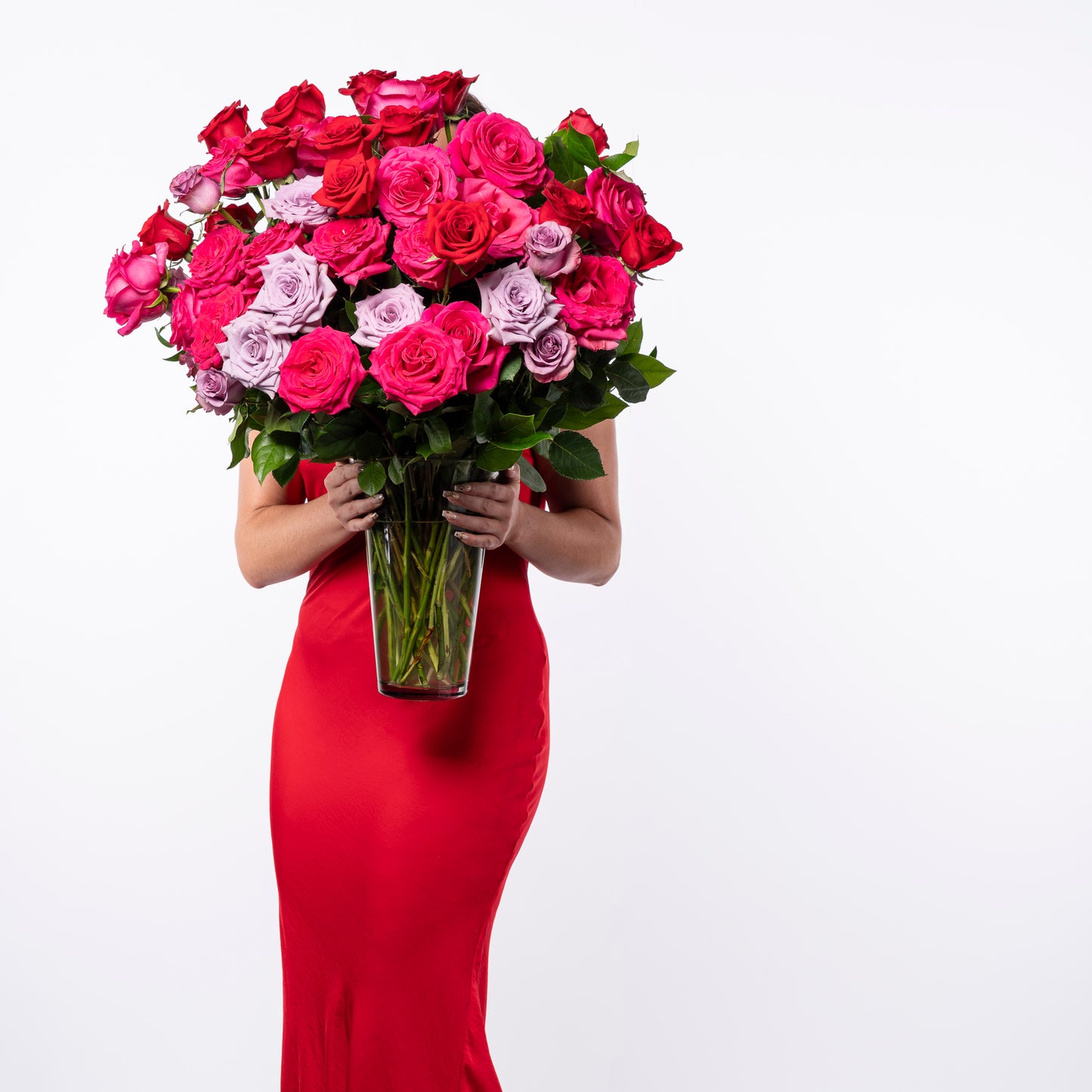 Make Me Blush - 75 Long Stemmed Roses