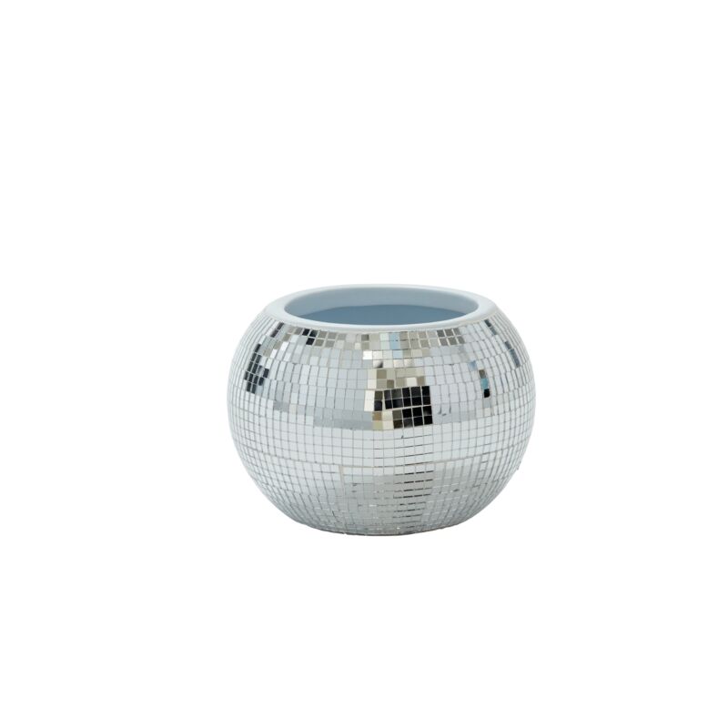 small disco ball style vase for flowers flower pot Atlanta Flowery Delivery