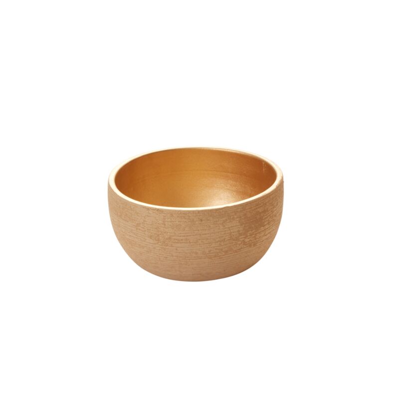 Elevate your holiday decor with the subtle beauty. Made in Portugal, this gold ceramic bowl features a hand-applied metallic finish that adds a festive pop of color Atlanta flower delivery