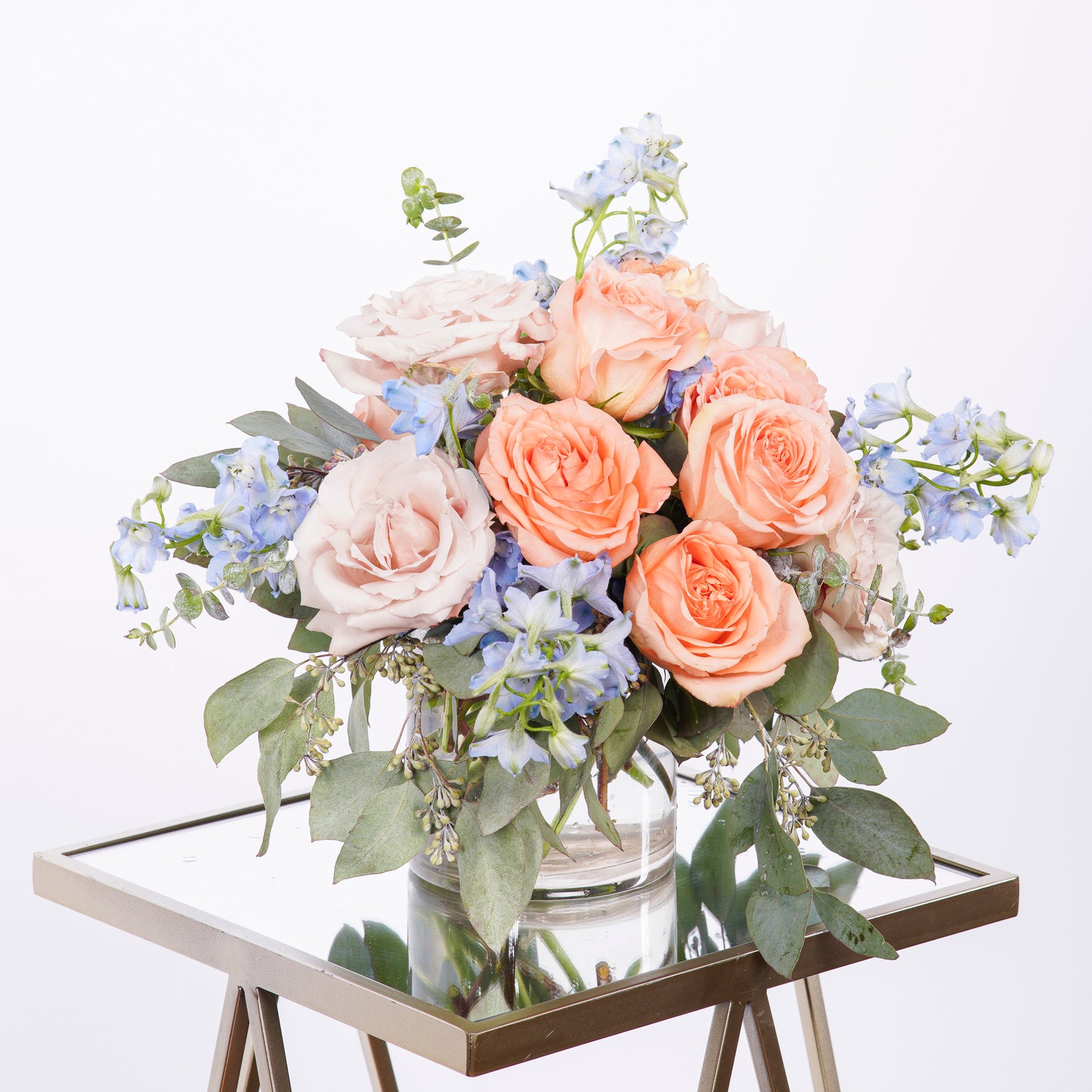 Spring floral arrangement for centerpieces, flower delivery or decor. Atlanta flower delivery