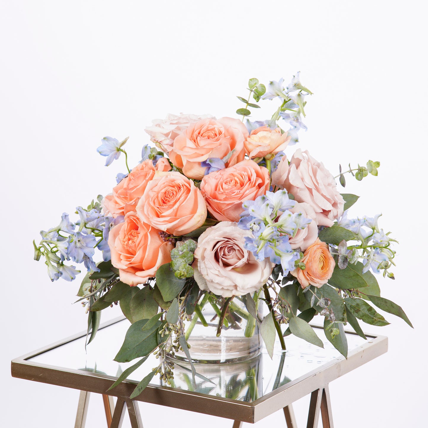 Spring floral arrangement for centerpieces, flower delivery or decor. Atlanta flower delivery